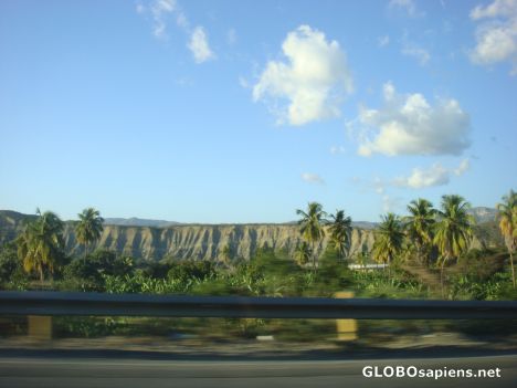 Postcard Mountains on the road