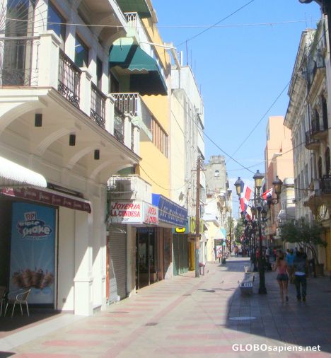Postcard El Conde Street