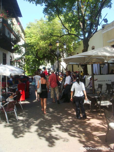 Postcard El Conde Street V