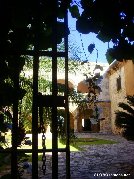 Postcard Inside Museo de las Casas Reales IV