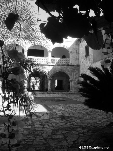 Postcard Inside Museo de las Casas Reales V