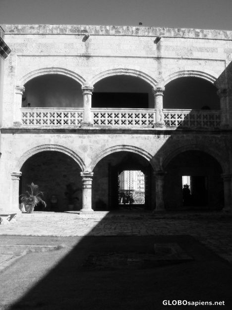 Postcard Inside Museo de las Casas Reales VI