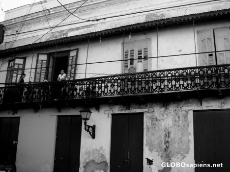 Postcard Typical House