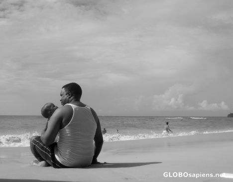 Postcard father love