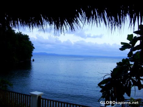 Postcard virgin beach