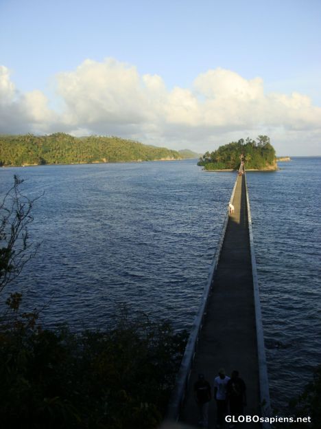 Postcard path to nowhere