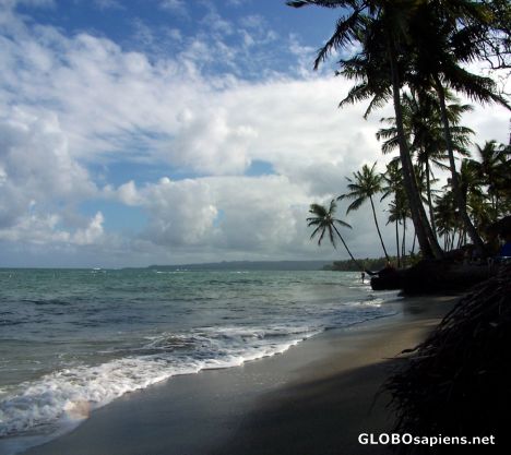 Postcard Beautiful beach