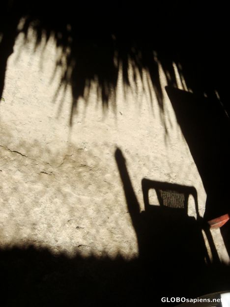 Postcard Chair shadow