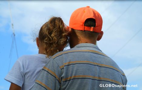 Postcard parental love