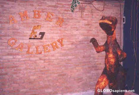 Postcard Amber Museum