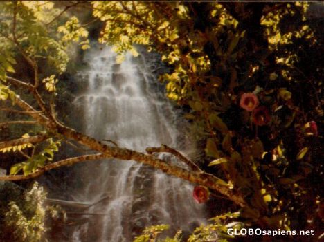 Waterfall in Banos