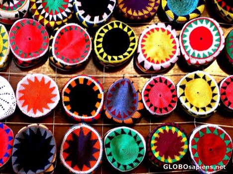 Postcard Nubian Hats