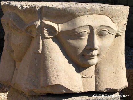 Postcard Hathor Column