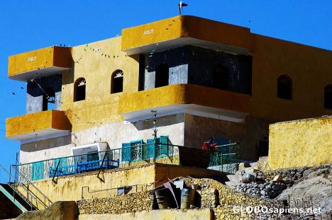 Postcard flats along Nile River