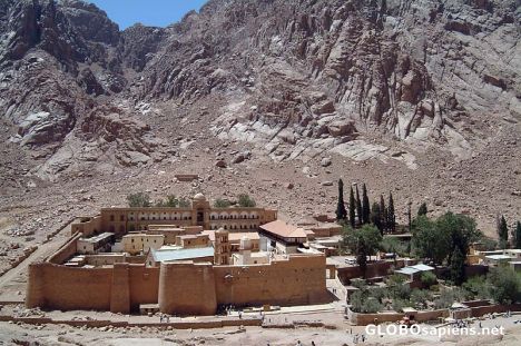Postcard St Catherine's Monastery