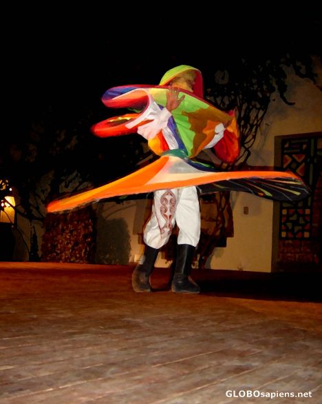Postcard Dancing Derwish