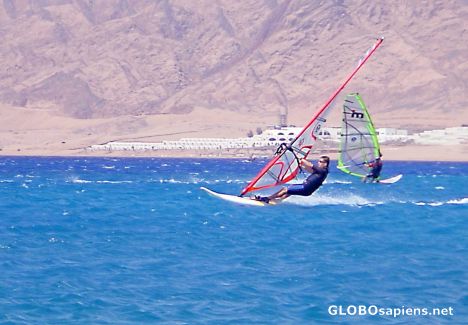 Postcard Wind Surfers Paradise