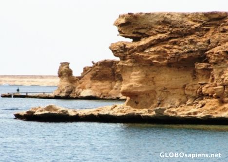 Postcard Straits of Tiran