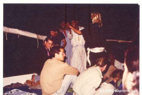 Postcard Disco on board with Egyptian and Buddha-bar music