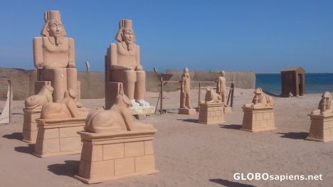 Postcard Fake monuments