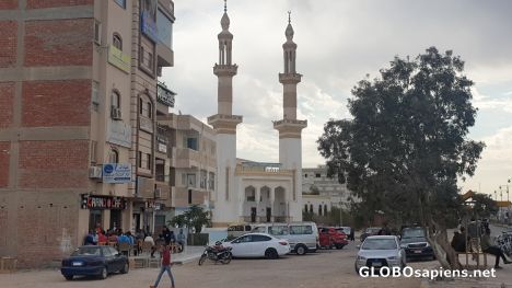 Postcard New City mosque