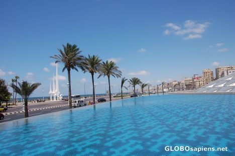 Postcard Bibliotheca alexandrina