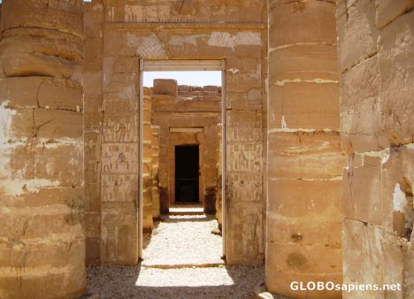Postcard Temple Deir el-Hagar