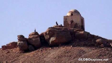 Postcard Tomb on the hill
