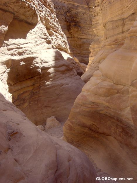 coloured canon near Nuweiba