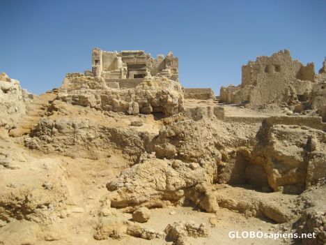 Postcard Oracle Temple of Ammon where Alexander the Great..