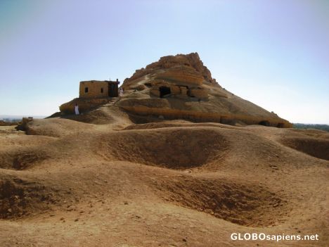 Postcard Mountain of the Dead Necropolis