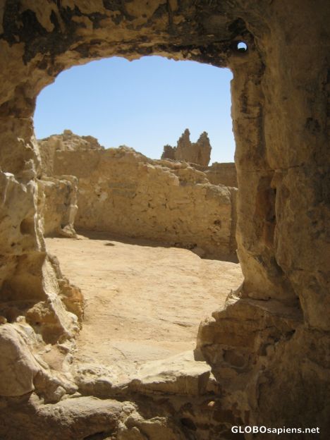 Postcard Ruins of Temple of Ammon