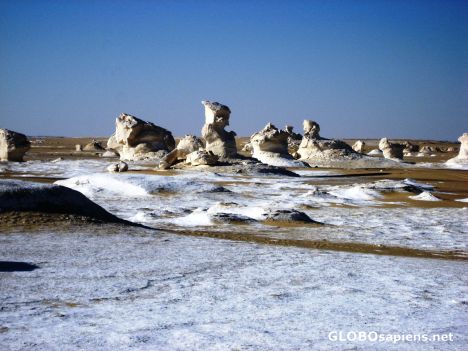 Postcard Formations - Looking at my belly button and sphinx