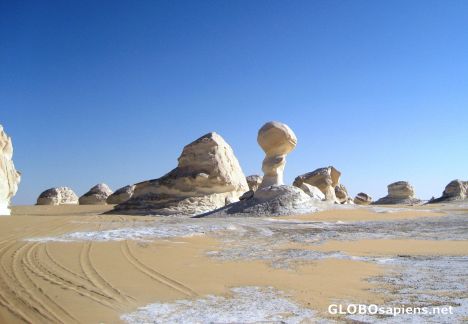 Postcard Thor's Hammer and other formations