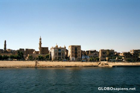 Isna - seen from the Nile