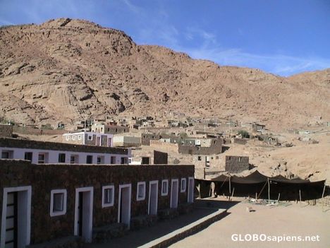 Postcard Sheikh Musa camp