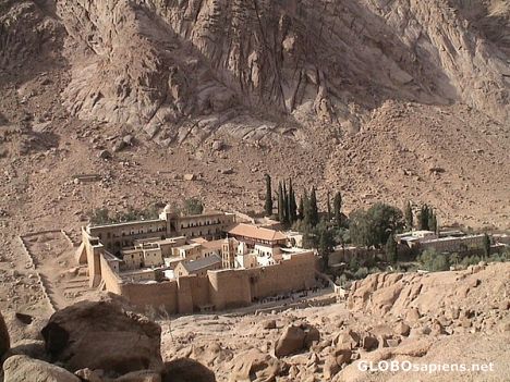 Postcard The Monastery of St Catherine