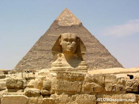 Postcard The Sphinx