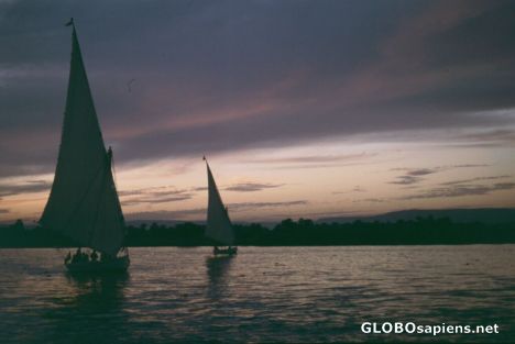 Postcard Nil, Sunset