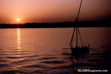 Postcard Nil, Sunset