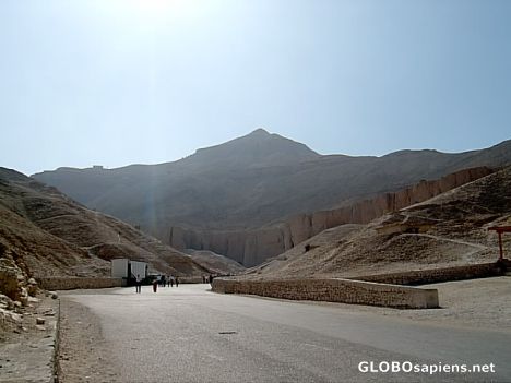 Postcard Valley of the Kings