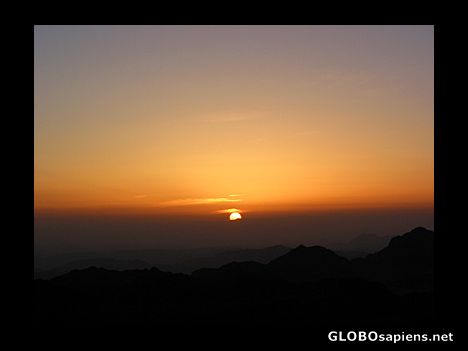 Postcard The first dawn