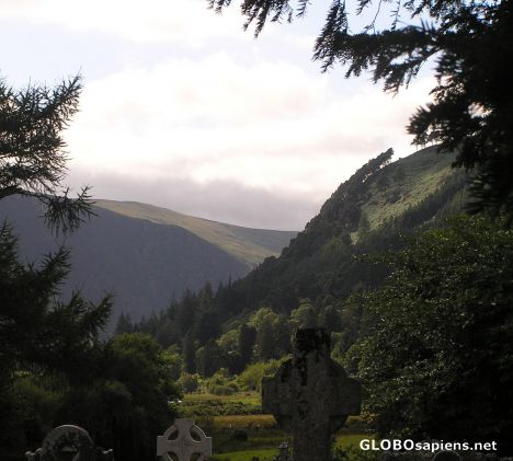 Postcard Glendalough 1