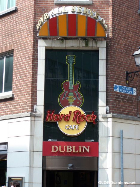 Postcard Hard Rock Cafe