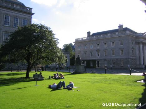 Postcard un college