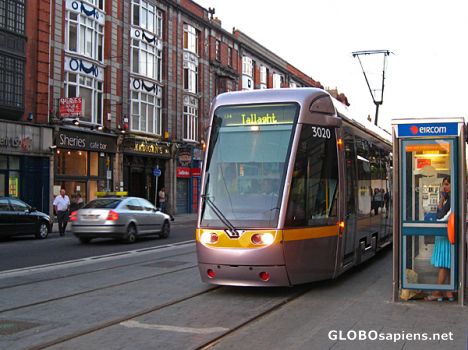 Postcard Luas Tram