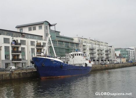 Postcard The Docks In Galway
