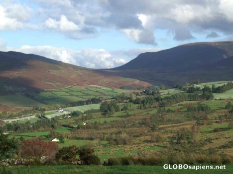Postcard Brooding hills