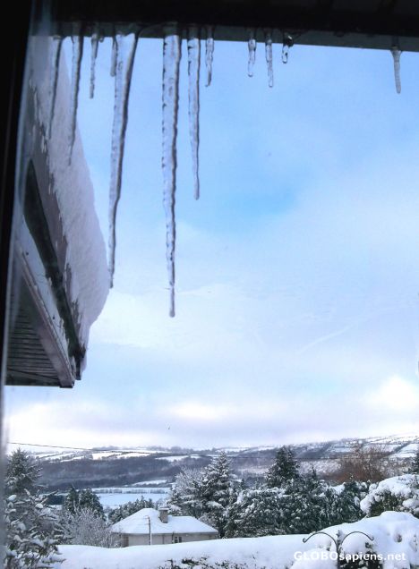 Postcard Icicles
