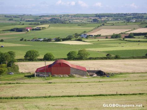 Postcard Farm land